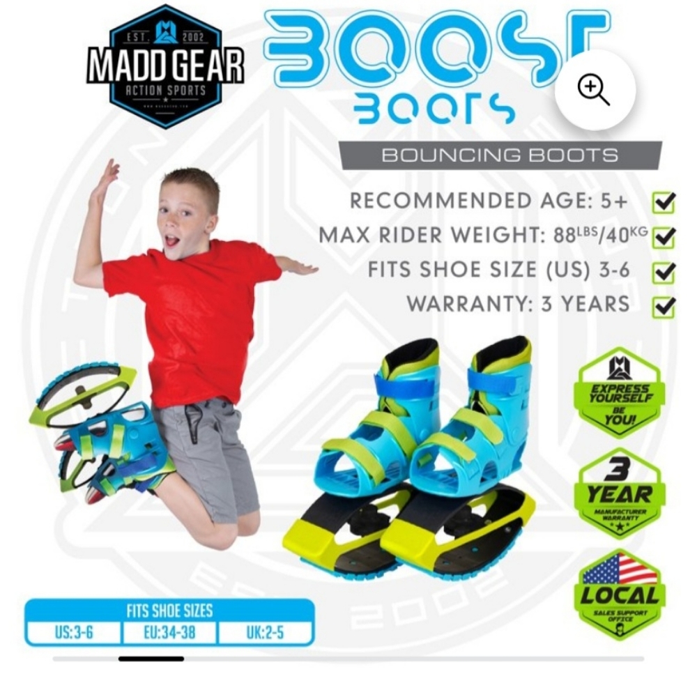 New Madd Gear Light up Boost Boots